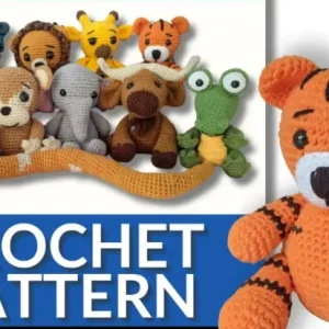 The Animals Crochet Bundle